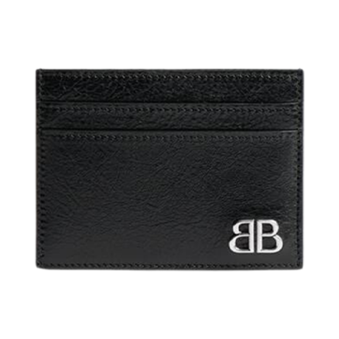 7665472AAS61000 Balenciaga Monaco Card Holder Black
