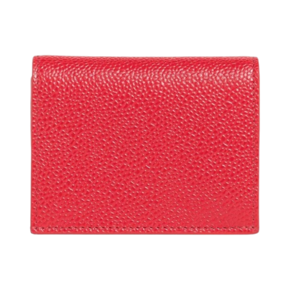 톰브라운 페블 그레인 레더 앵커 더블 카드 홀더 레드(Thom Browne Pebble Grain Leather Anchor Double Card Holder Red) - 3