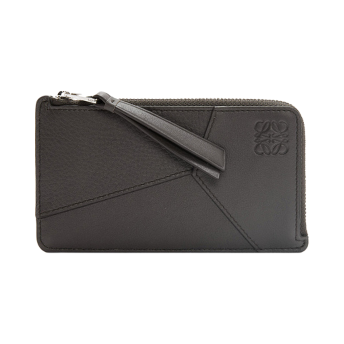 로에베 퍼즐 롱 코인 카드 홀더 인 클래식 카프스킨 블랙(Loewe Puzzle Long Coin Card Holder in Classic Calfskin Black) - 1