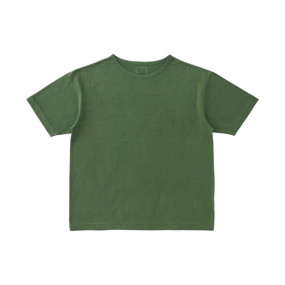 비즈빔 브로더 티셔츠 숏슬리브 C/WS 그린 - 23SS(Visvim Broader T-Shirt S/S C/WS Green - 23SS) - 1