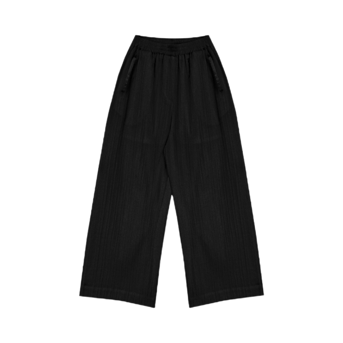 (W) 트리밍버드 이지 웨어 셋 업 팬츠 블랙((W) Treemingbird Easy Wear Set Up Pants Black)