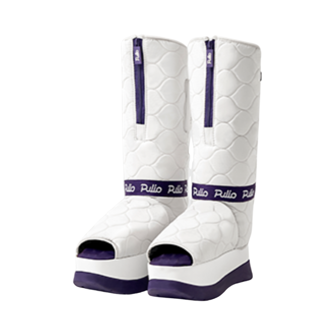 풀리오 풀리션 마사지 부츠 크림 화이트 (국내 정식 발매 제품)(Pulio Fullion Massager Boots Cream White (Korean Ver.))