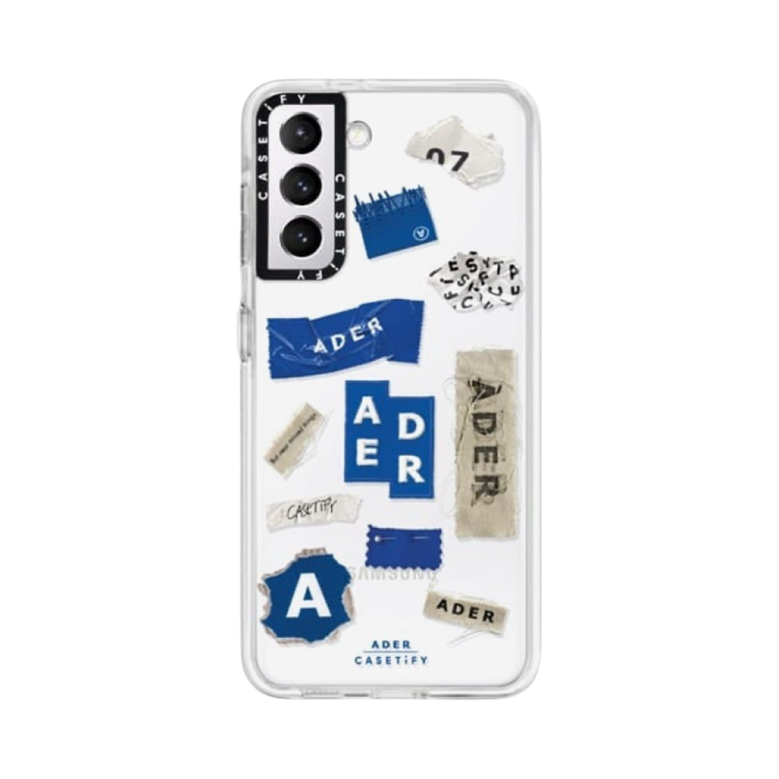 케이스티파이 x 아더에러 아더 스티커 갤럭시 케이스(Casetify x Ader Error Ader Sticker Galaxy Case)
