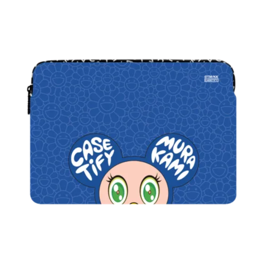 케이스티파이 x 무라카미 타카시 도브, 그리고 나서 임팩트 맥북 슬리브 블루(Casetify x Murakami Takashi Dob, and Then Impact MacBook Sleeve Blue)