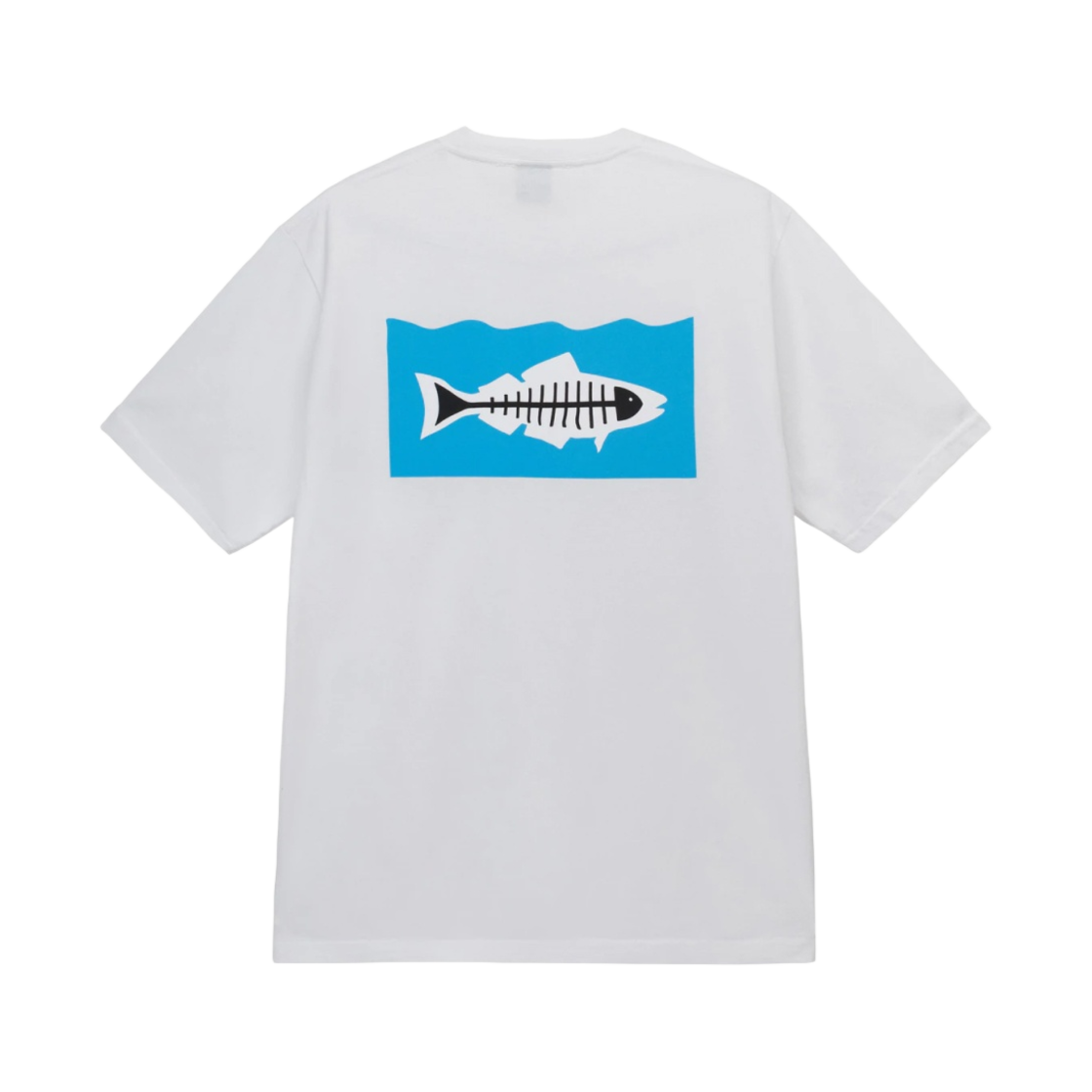 스투시 x 힐 더 베이 피그먼트 다이드 티셔츠 화이트