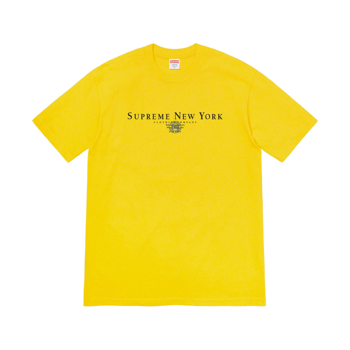 슈프림 트래디션 티셔츠 옐로우 - 22FW(Supreme Tradition T-Shirt Yellow - 22FW) - 1