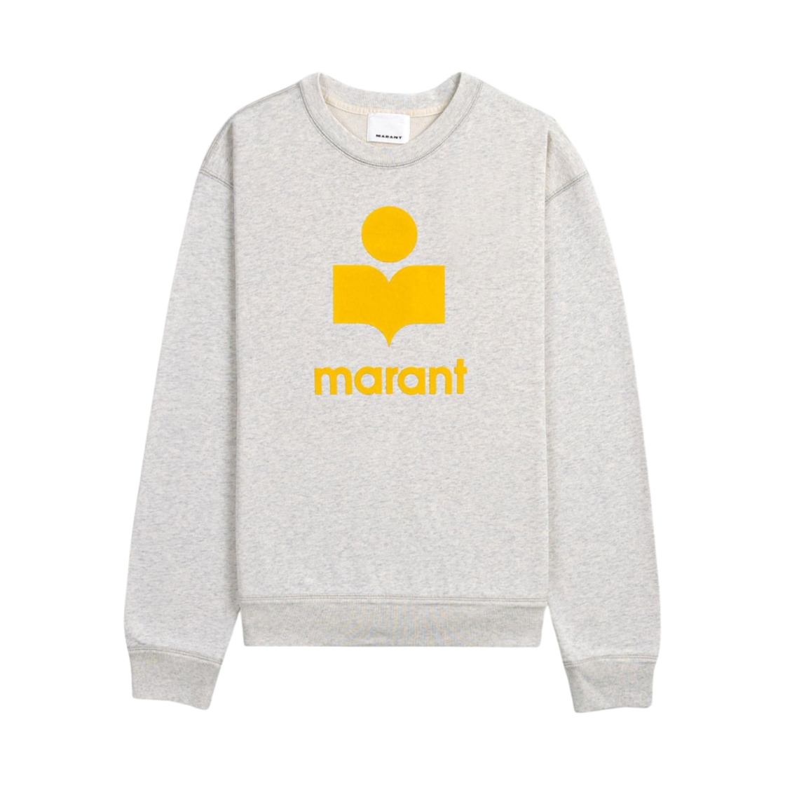 이자벨 마랑 미코이 로고 코튼 스위트셔츠 에크루 옐로우 - 23SS(Isabel Marant Mikoy Logo Cotton Sweatshirt Ecru Yellow - 23SS) - 1
