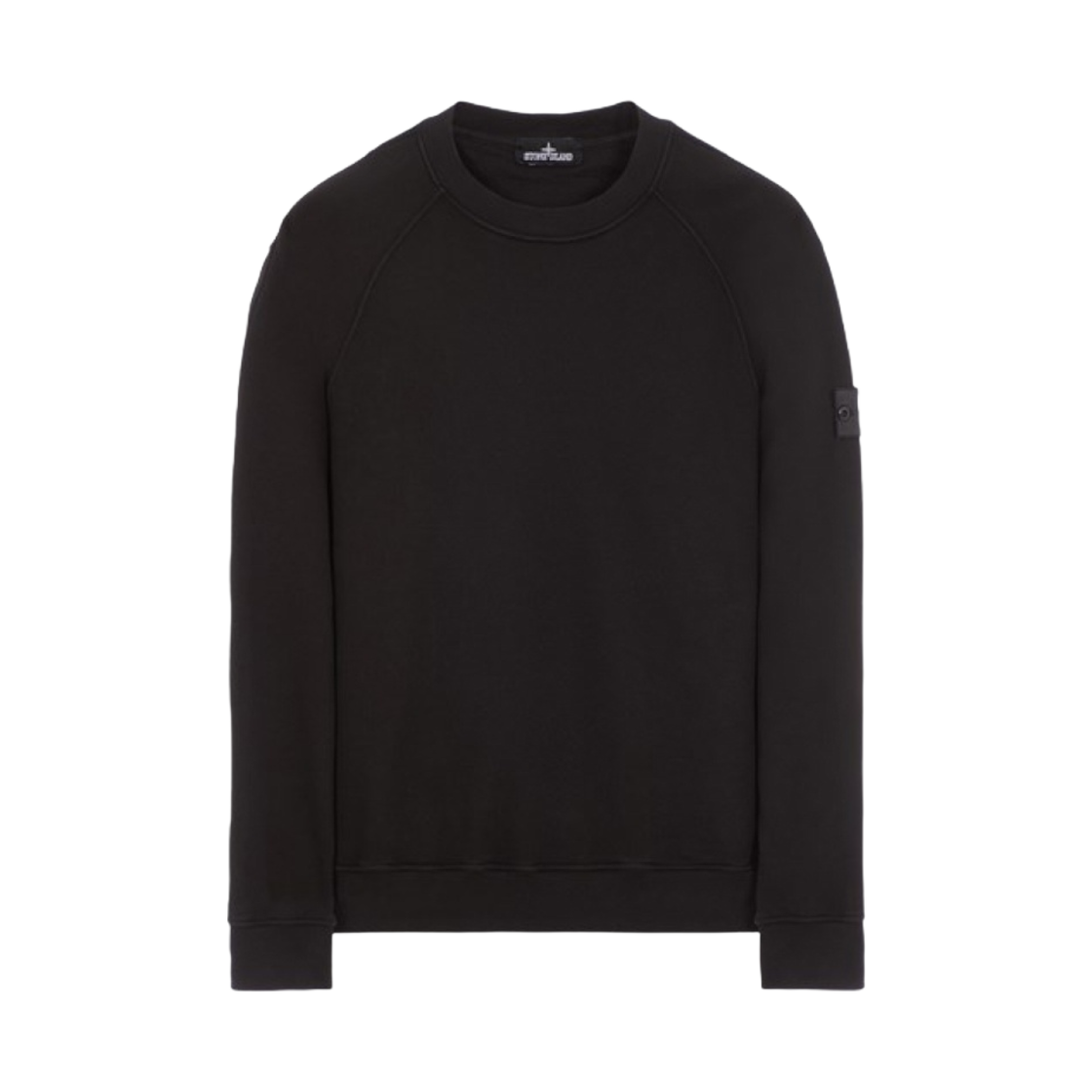 스톤 아일랜드 쉐도우 프로젝트 60619 자수 코튼 플리스 크루넥 스웨트셔츠 블랙 - 23SS(Stone Island Shadow Project 60619 Embroidery Cotton Fleece Crewneck Sweatshirt Black - 23SS)