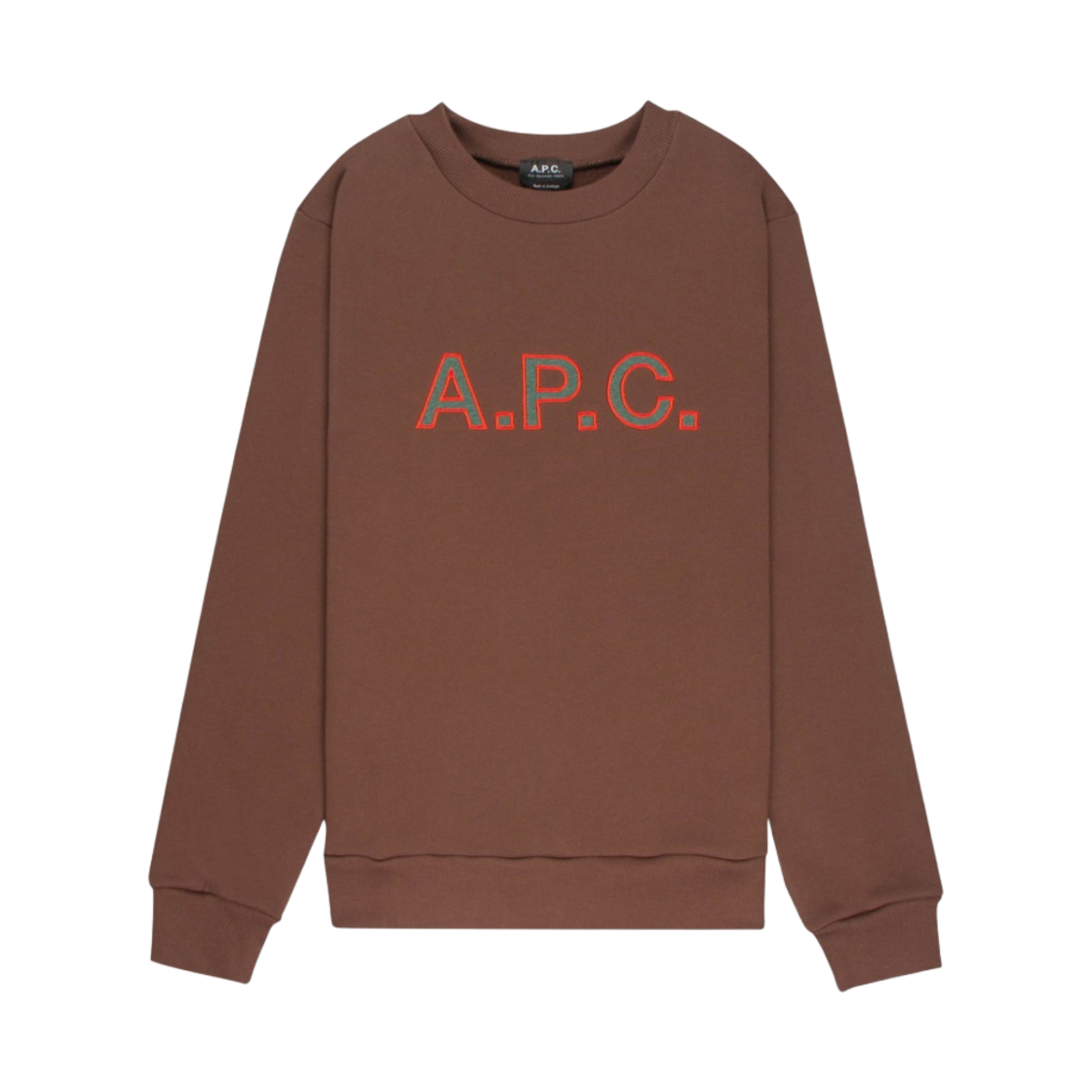 아페쎄 위그 스웨트셔츠 브라운(A.P.C. Hugues Sweatshirt Brown) - 1