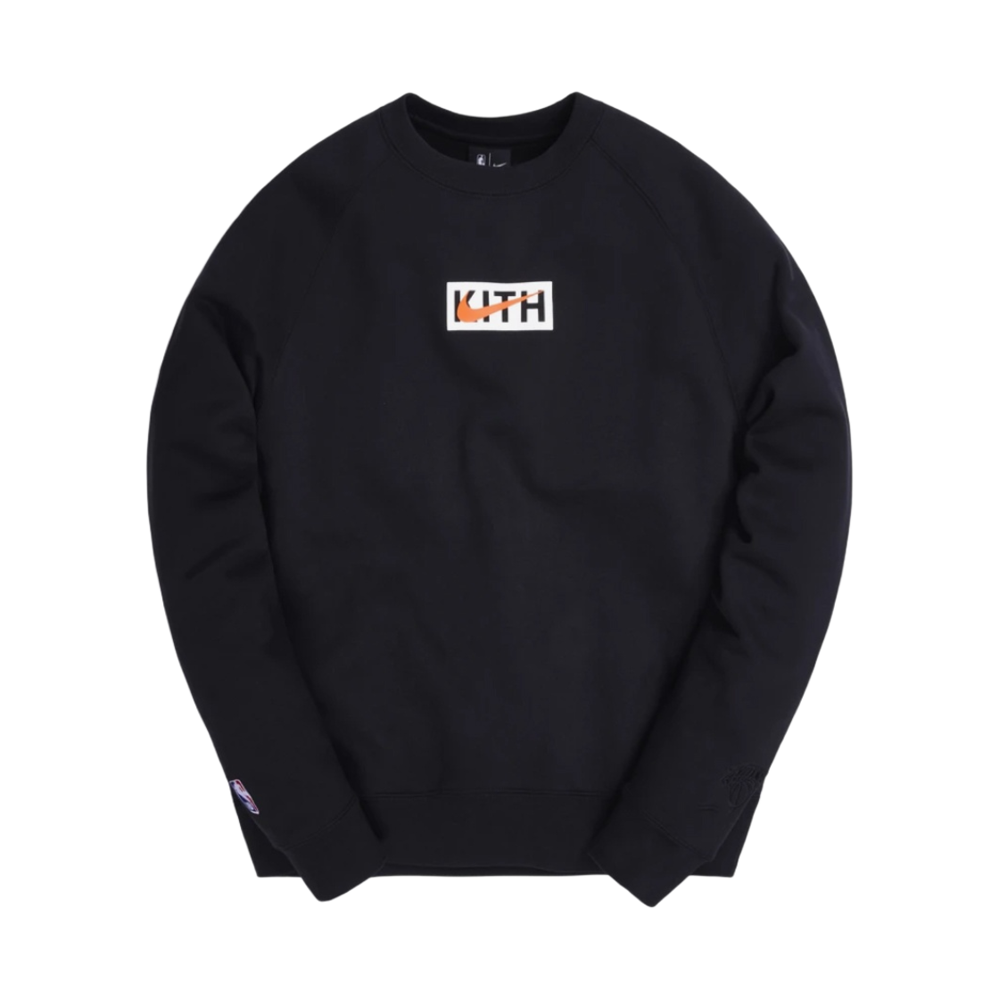 나이키 x 키스 뉴욕 닉스 플리스 크루넥 블랙(Nike x Kith New York Knicks Fleece Crewneck Black)