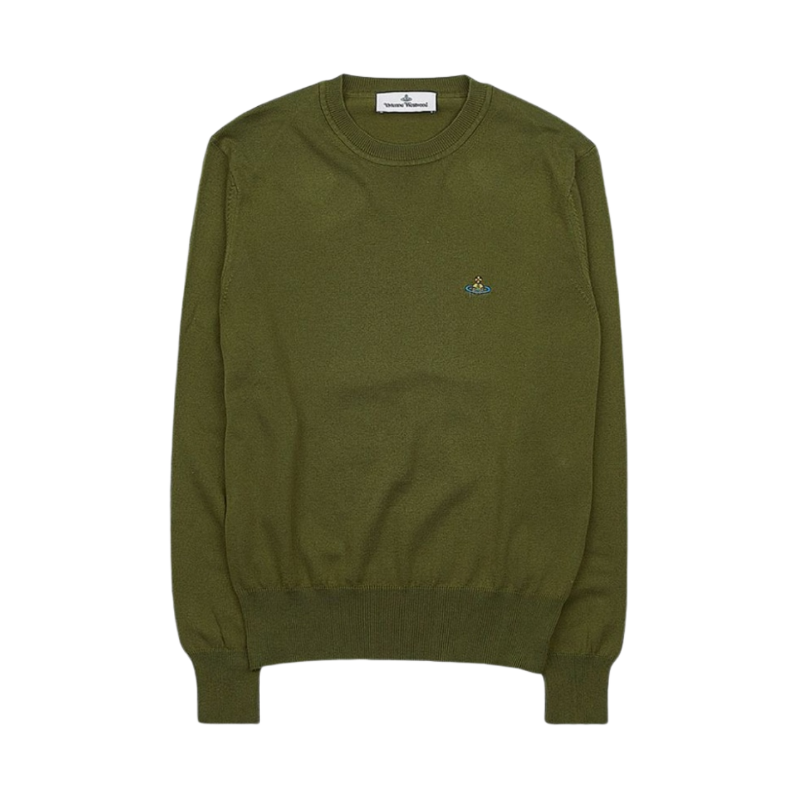 비비안 웨스트우드 라운드넥 니트 그린(Vivienne Westwood Round Neck Knit Green) - 1