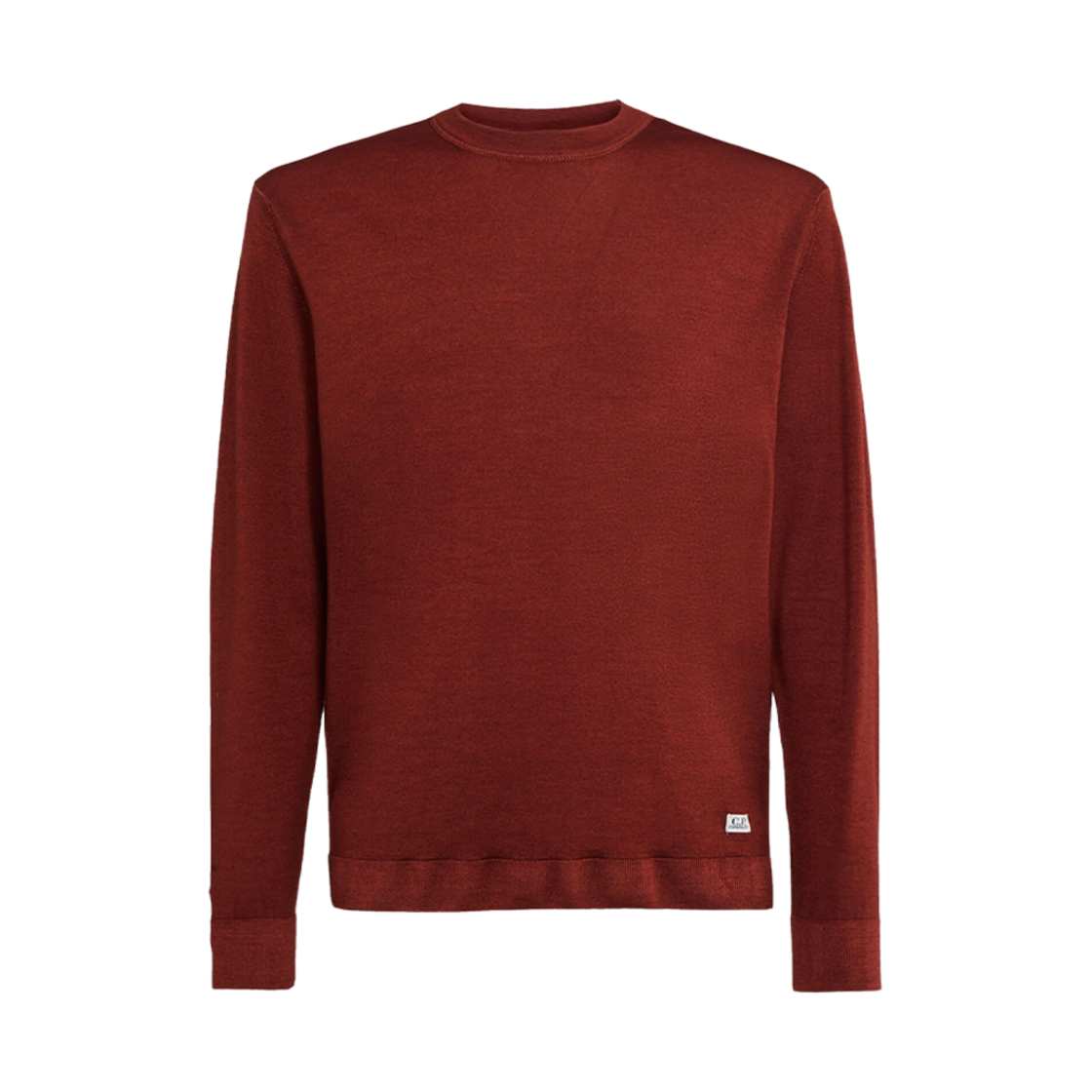 C.P. 컴퍼니 메리노 울 니트 케첩 레드 - 23FW(C.P. Company Merino Wool Knit Ketchup Red - 23FW) - 1