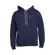 Nike Solo Swoosh Fleece Pullover Hoodie Midnight Navy - US/EU