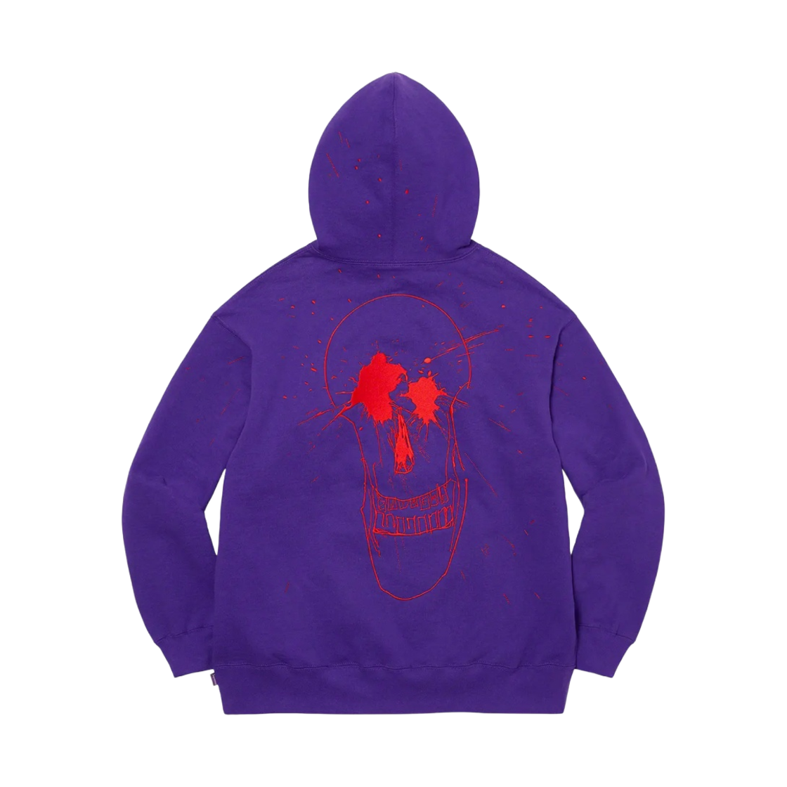 슈프림 랄프 스테드먼 스컬 후드 스웨트셔츠 퍼플 - 22SS(Supreme Ralph Steadman Skull Hooded Sweatshirt Purple - 22SS)