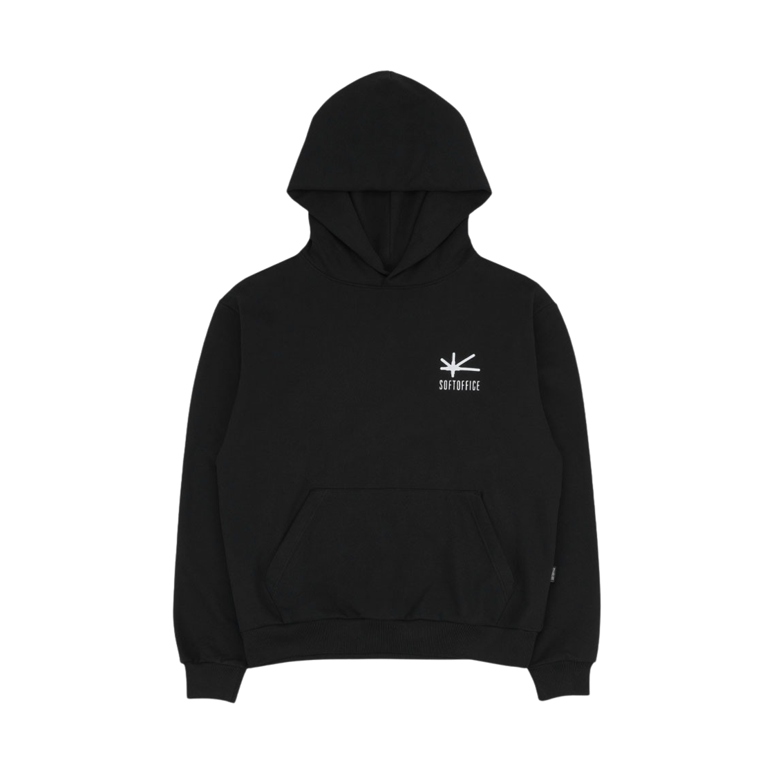 소프트오피스 커뮤니티 스웻 후디 - 블랙(Softoffice Community Sweat Hoodie- Black)