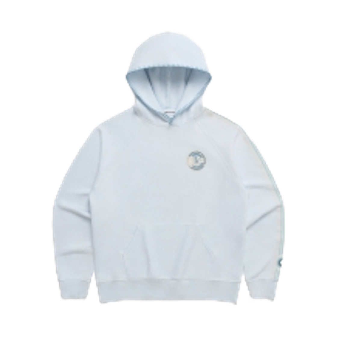 (W) 히스테릭 글래머 x 매드해피 래글런 후드 블루((W) Hysteric Glamour x Madhappy Raglan Hoodie Blue) - 1