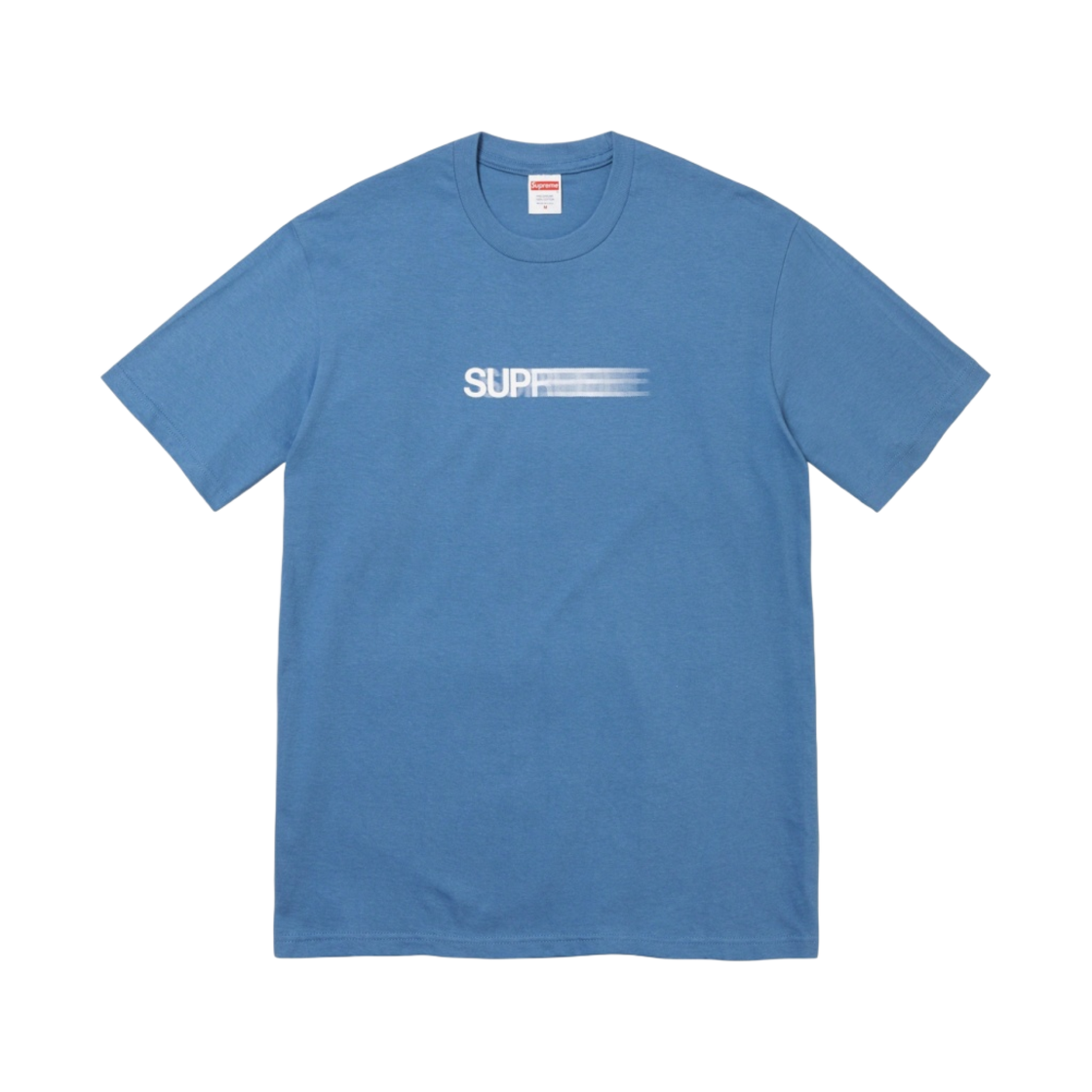 슈프림 모션 로고 티셔츠 페이디드 블루 - 23SS(Supreme Motion Logo T-Shirt Faded Blue - 23SS) - 1