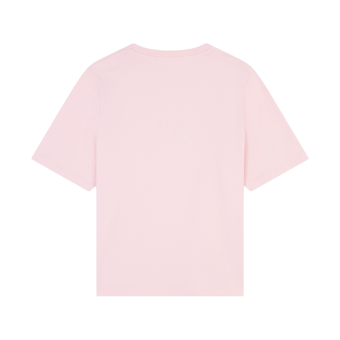 (W) 메종 키츠네 플라워 컴포트 티셔츠 페일 핑크((W) Maison Kitsune Flowers Comfort T-Shirt Pale Pink) - 2