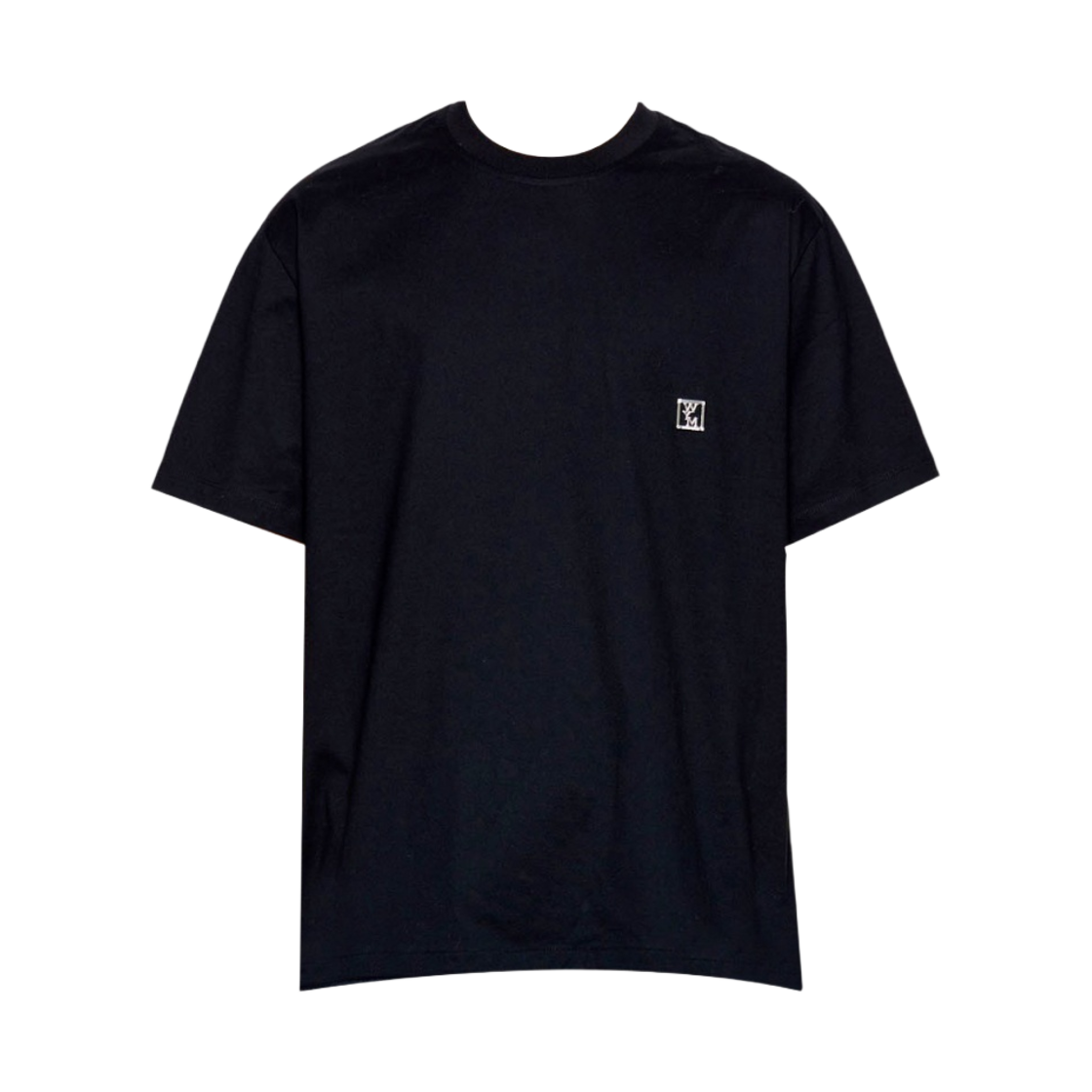 우영미 스트링 디테일 티셔츠 블랙 - 23FW