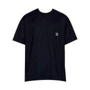 Wooyoungmi String Detail T-Shirt Black - 23FW