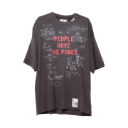Maison Mihara Yasuhiro Distressed T shirt Black