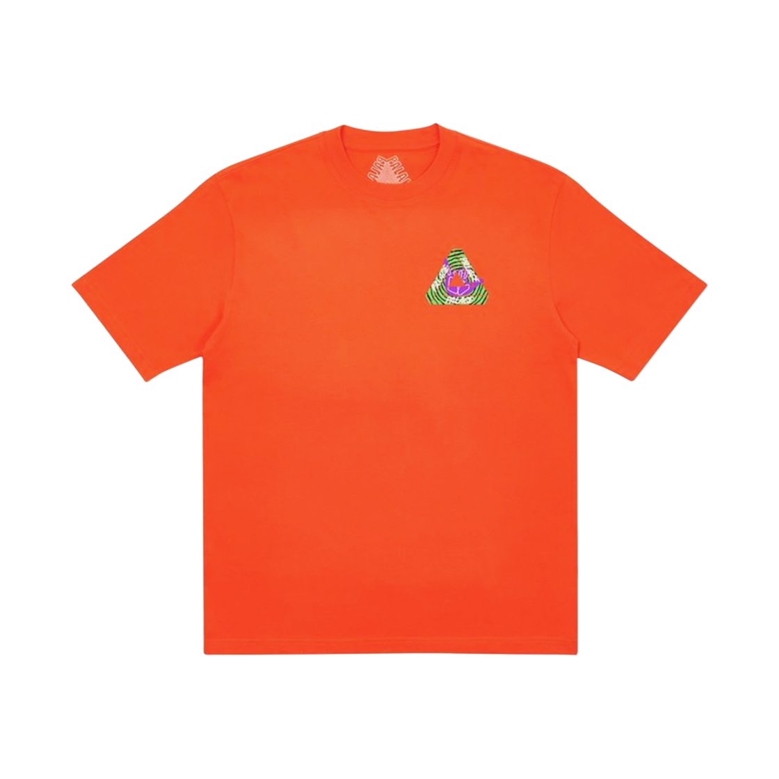 팔라스 트라이주티드 샤카 티셔츠 다크 오렌지 - 20FW(Palace Tri-Zooted Shakka T-Shirt Dark Orange - 20FW) - 2