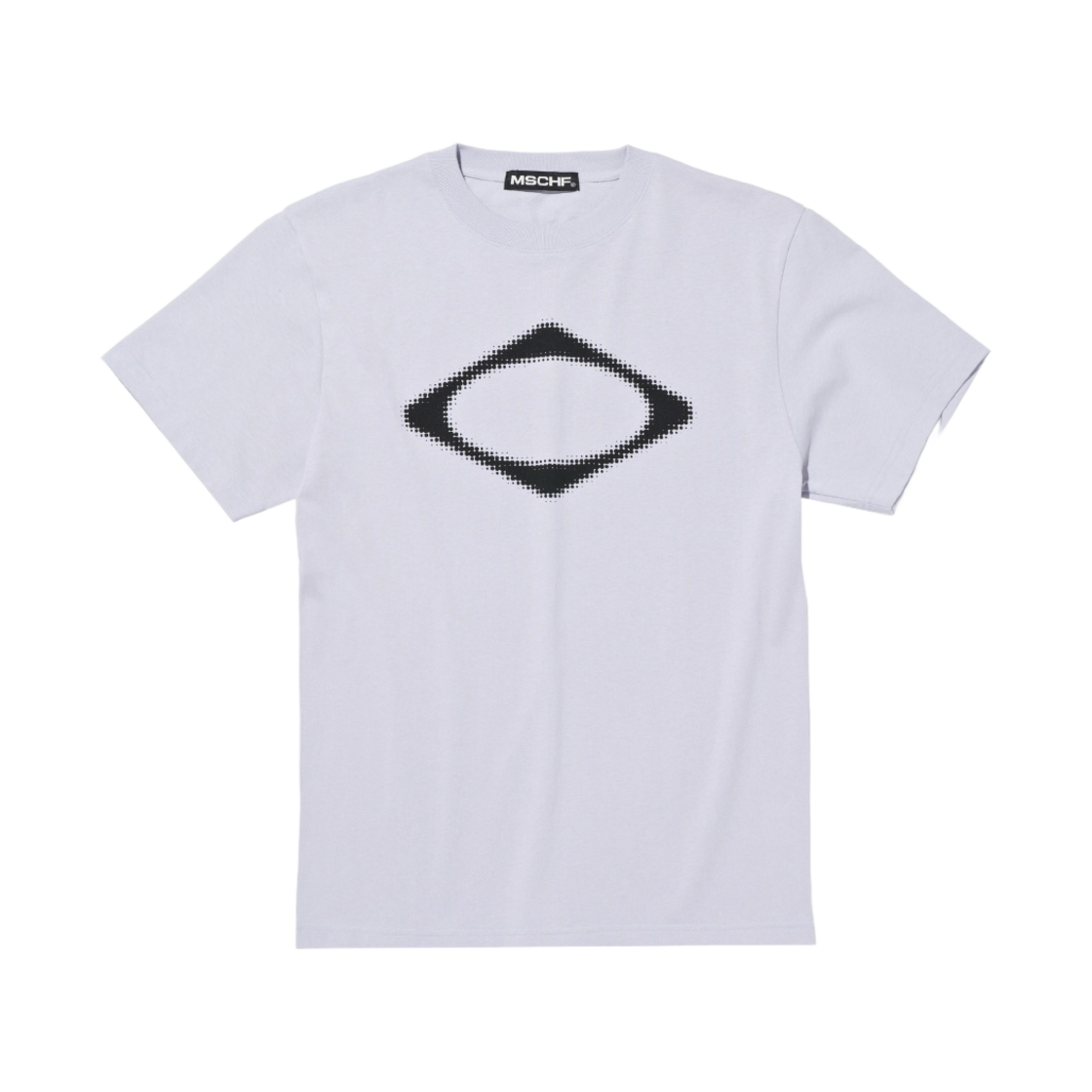 MF24SSTS05 (W) Mischief Rhombus Blur T-Shirts Light Blue Grey