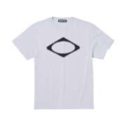 (W) Mischief Rhombus Blur T-Shirts Light Blue Grey