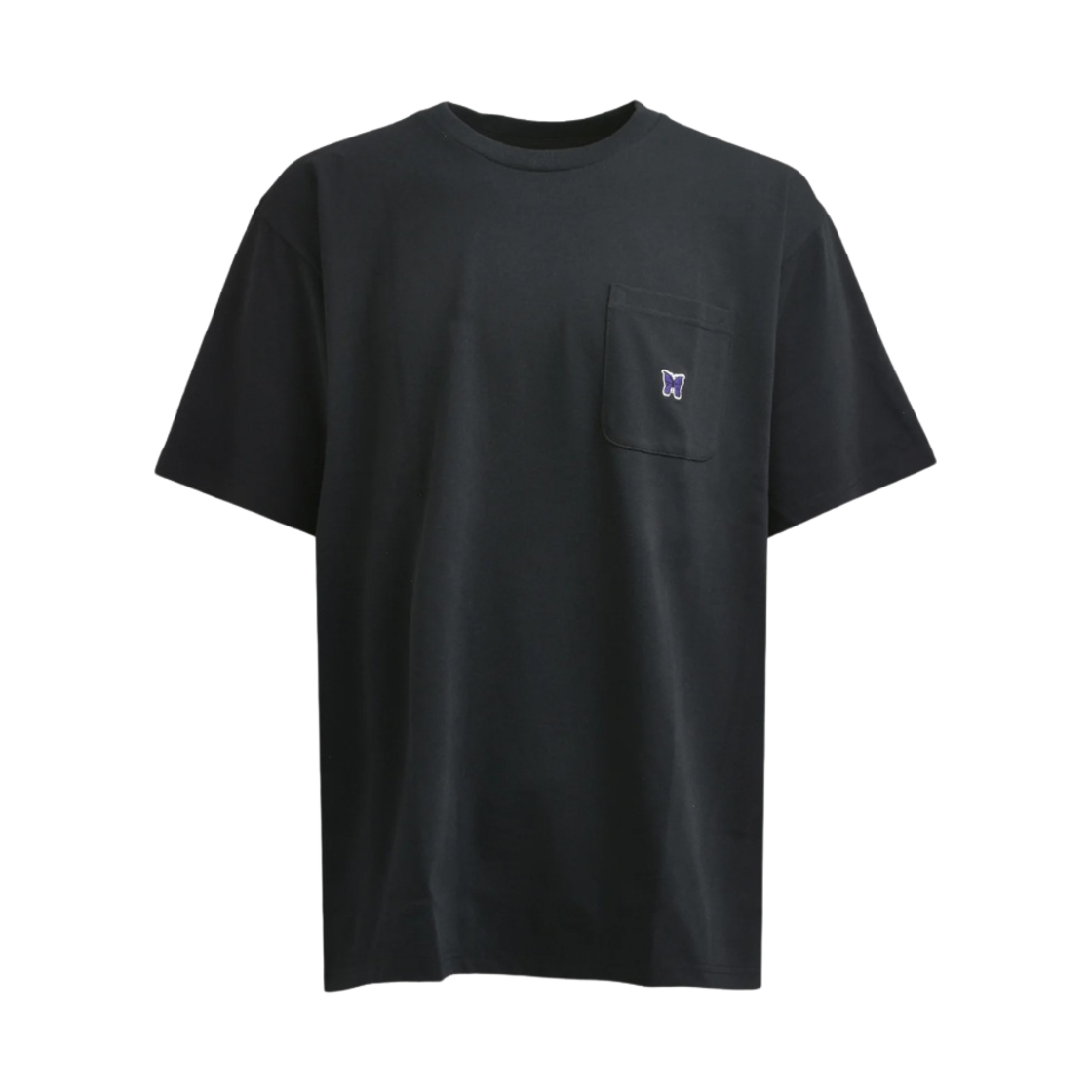 니들스 숏슬리브 크루넥 티셔츠 블랙(Needles S/S Crewneck T-Shirt Black)
