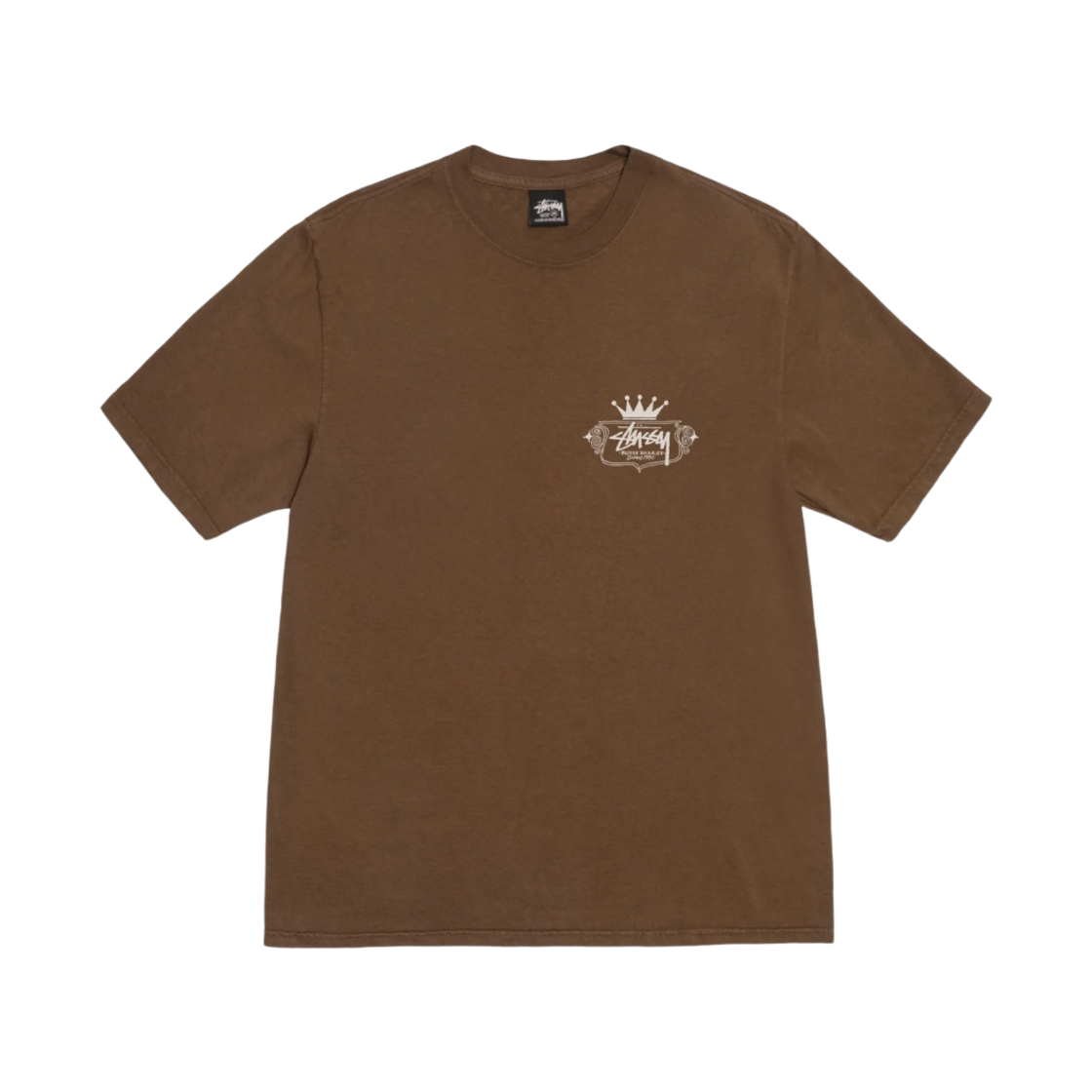 스투시 빌트 투 라스트 피그먼트 다이드 티셔츠 브라운(Stussy Built To Last Pigment Dyed T-Shirt Brown) - 2