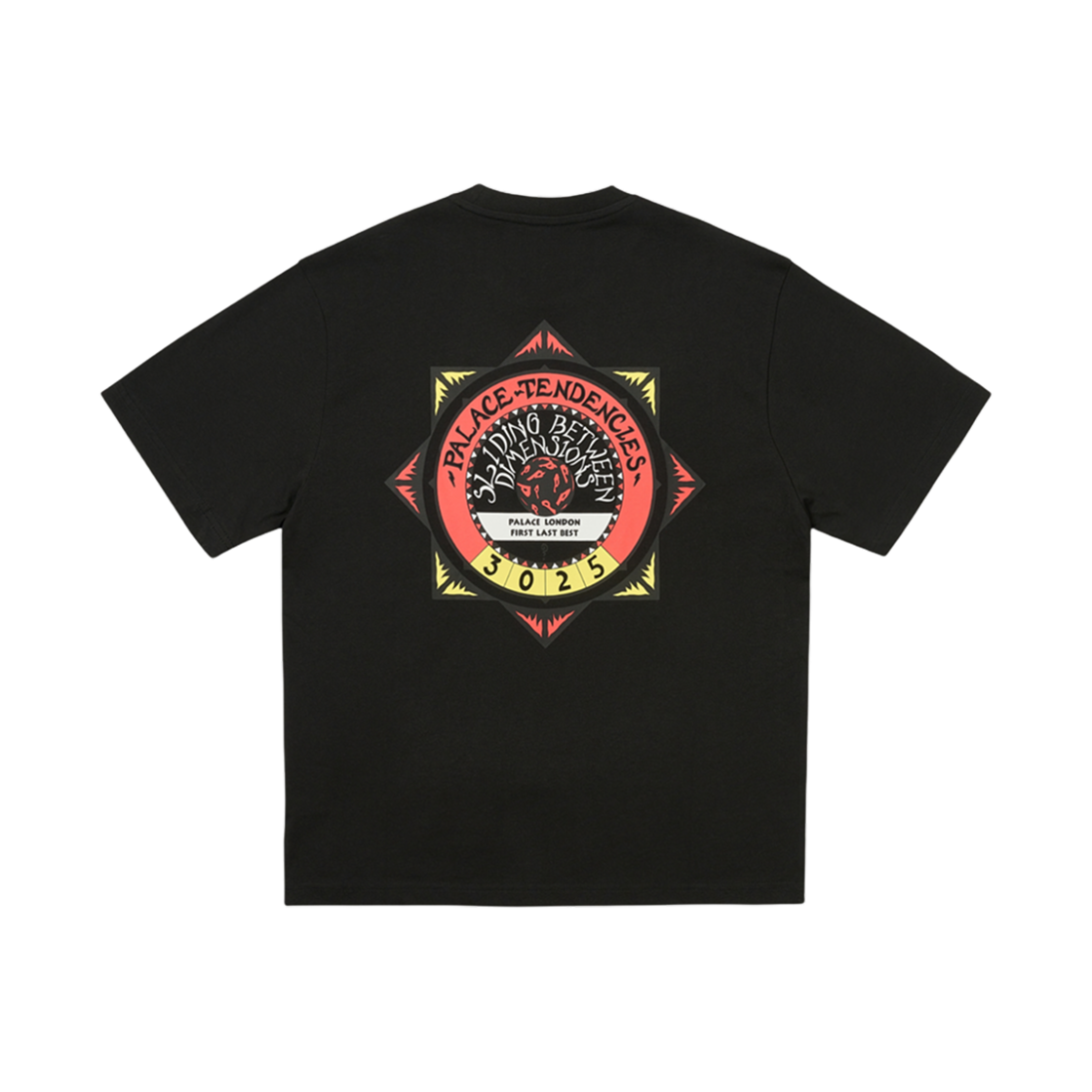 - Palace Tendencies T-Shirt Black - 25SS