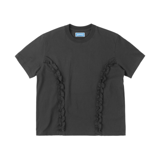 SNCT25STO015CC (W) Sunnect Moses Frill T-Shirt Charcoal