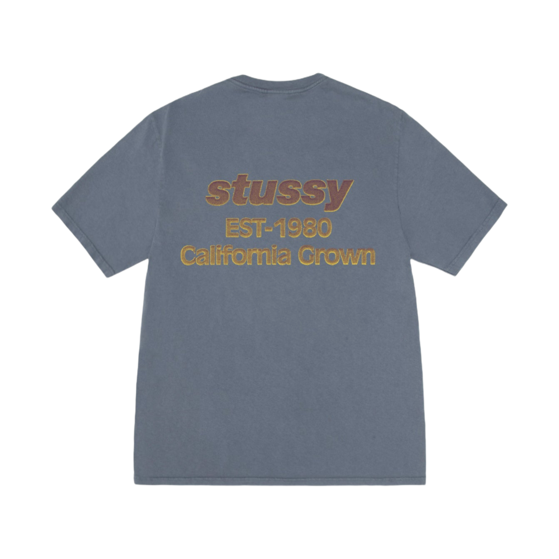 스투시 캘리포니아 그로운 피그먼트 다이드 티셔츠 네이비(Stussy California Grown Pigment Dyed T-Shirt Navy)