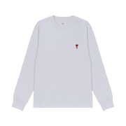 AMI de Coeur LS T-Shirt White
