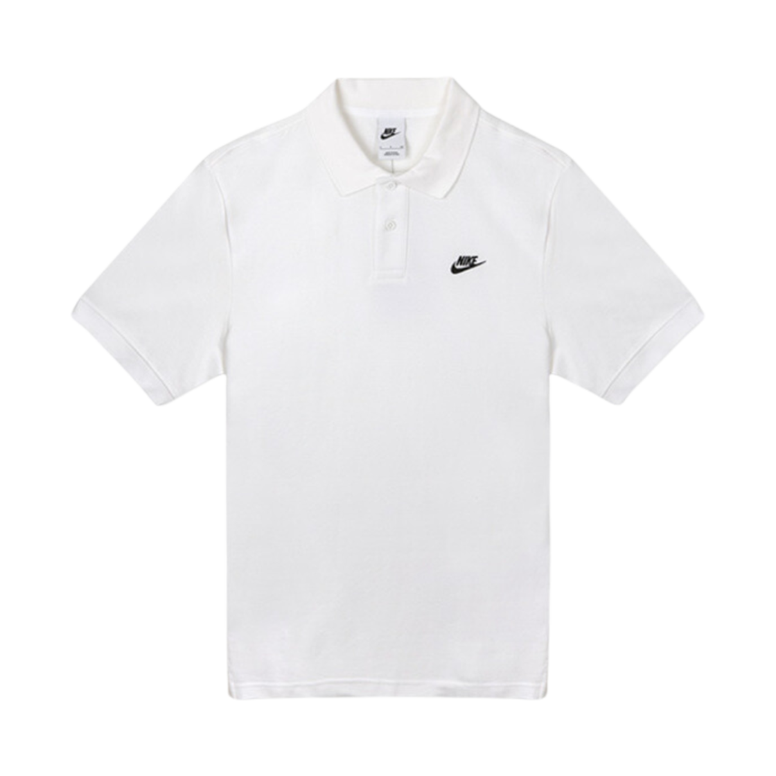 FN3894-100 Nike Club Short Sleeve Polo White - US/EU