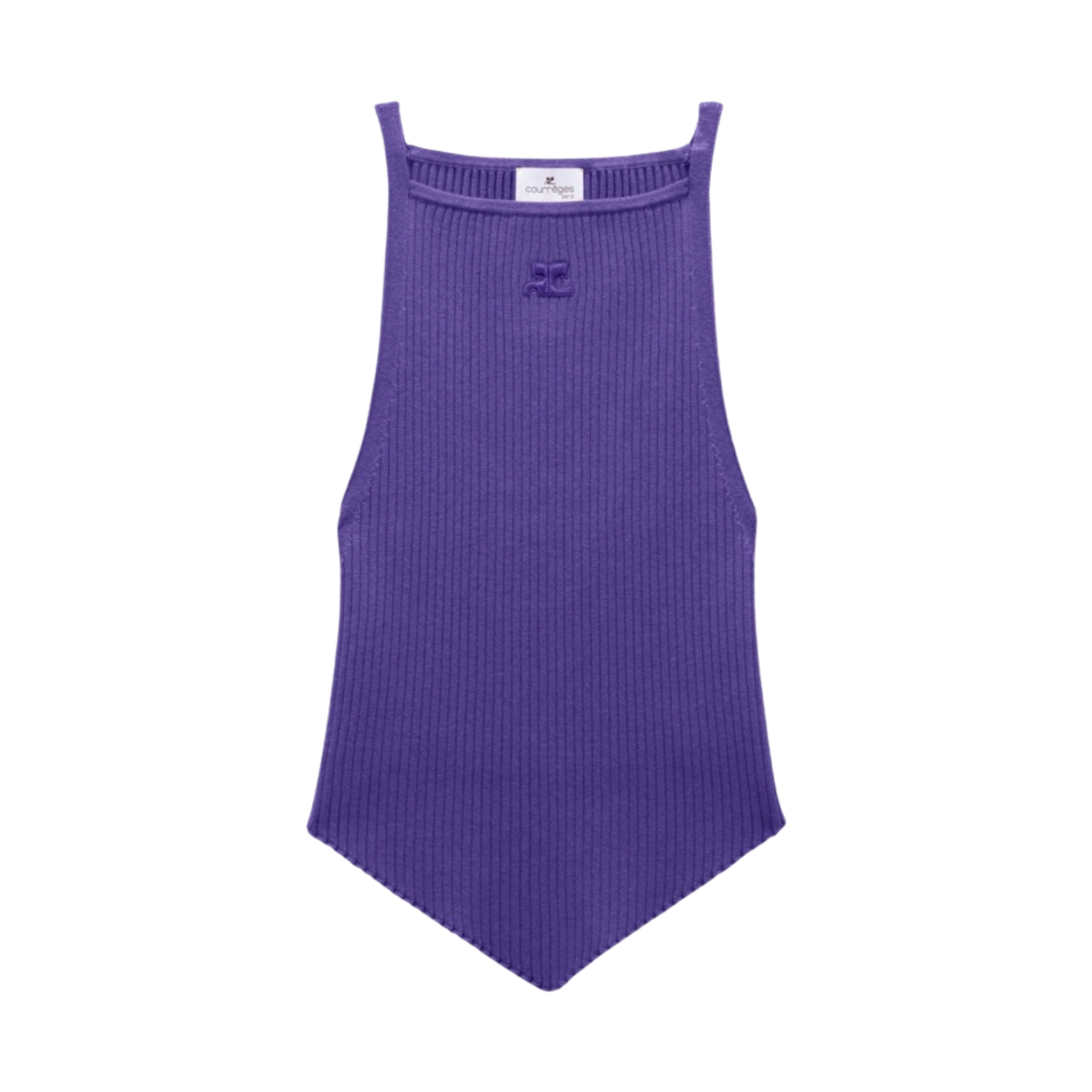 (W) 꾸레쥬 메쉬 팁스 탑 울트라바이올렛