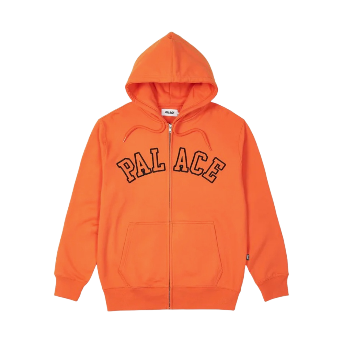 팔라스 아웃라인 아치 후드 집업 타이거 오렌지 - 23SS(Palace Outline Arch Zip Hood Tiger Orange - 23SS) - 1
