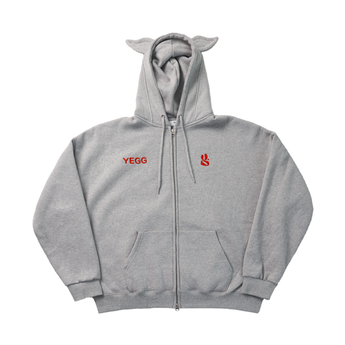 예그 윙 후디 그레이(Yegg Wing Hoodie Gray)