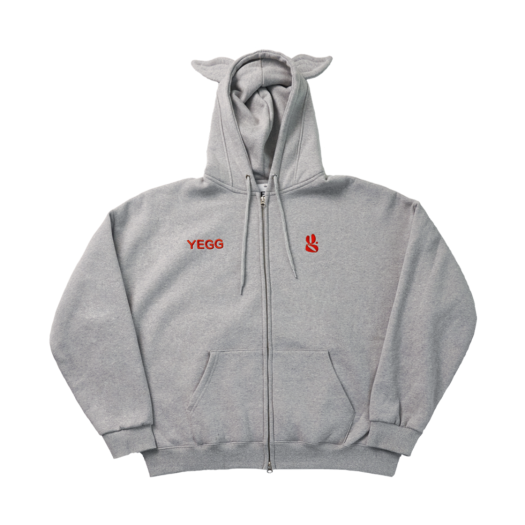 YEGG_19 [KREAM 단독] Yegg Wing Hoodie Gray