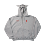 Yegg Wing Hoodie Gray