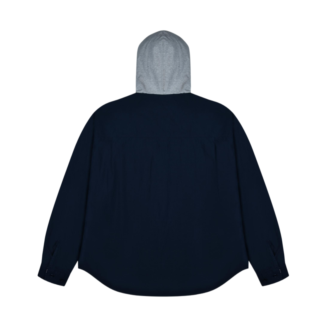 トップス Project G/R Reversible Hood Check Shirts 프로젝트 G/R 리버시블 후디 체크 셔츠 네이비 | PROJECT G/R