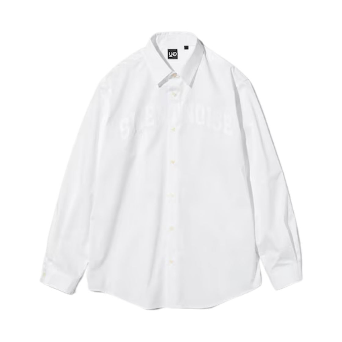 357030-00 GU x Undercover Broadshirt White - JP