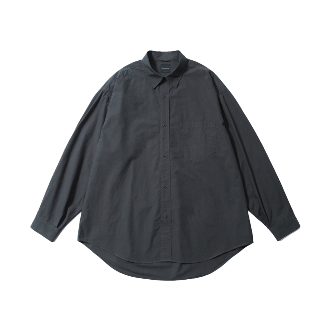 [SS25] 모이프 유니폼 셔츠 차콜