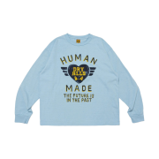 Human Made Graphic L/S T-Shirt Blue