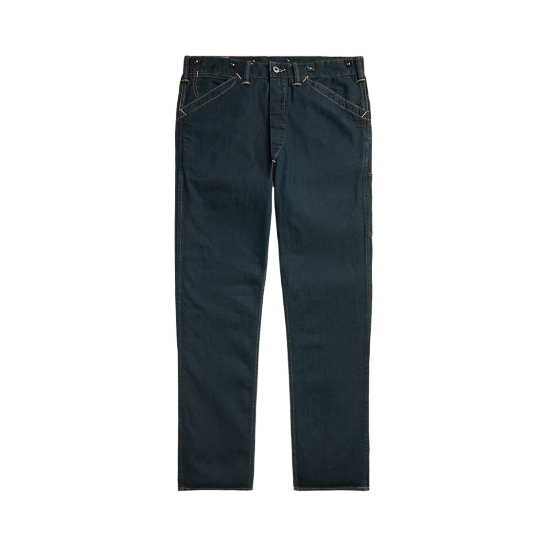 더블알엘 엔지니어 핏 인디고 데님 팬츠 다크 인디고 워시(Double RL Engineer Fit Indigo Denim Pants Dark Indigo Wash) - 1