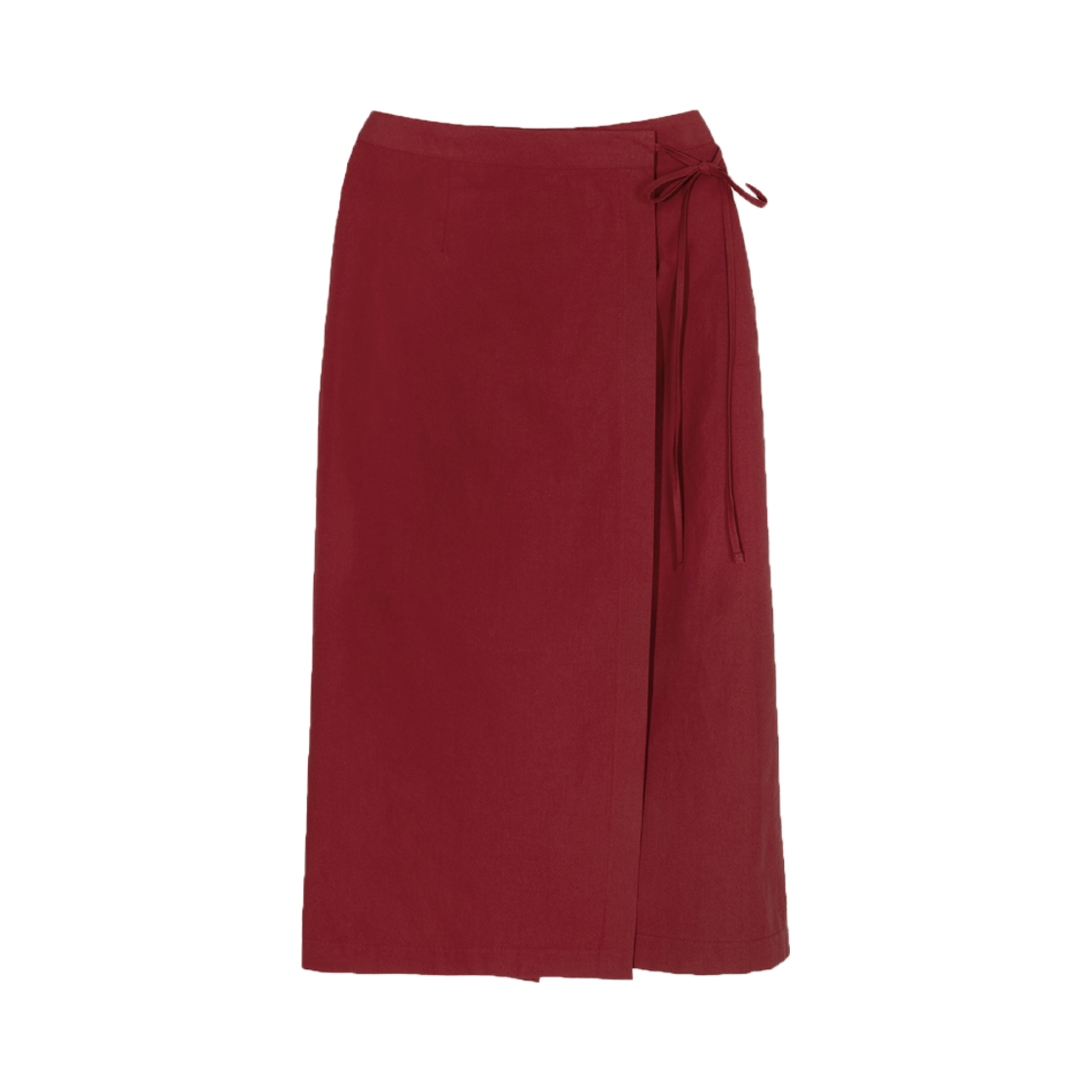 25su61 Pesto Wrap Long Skirt Apple