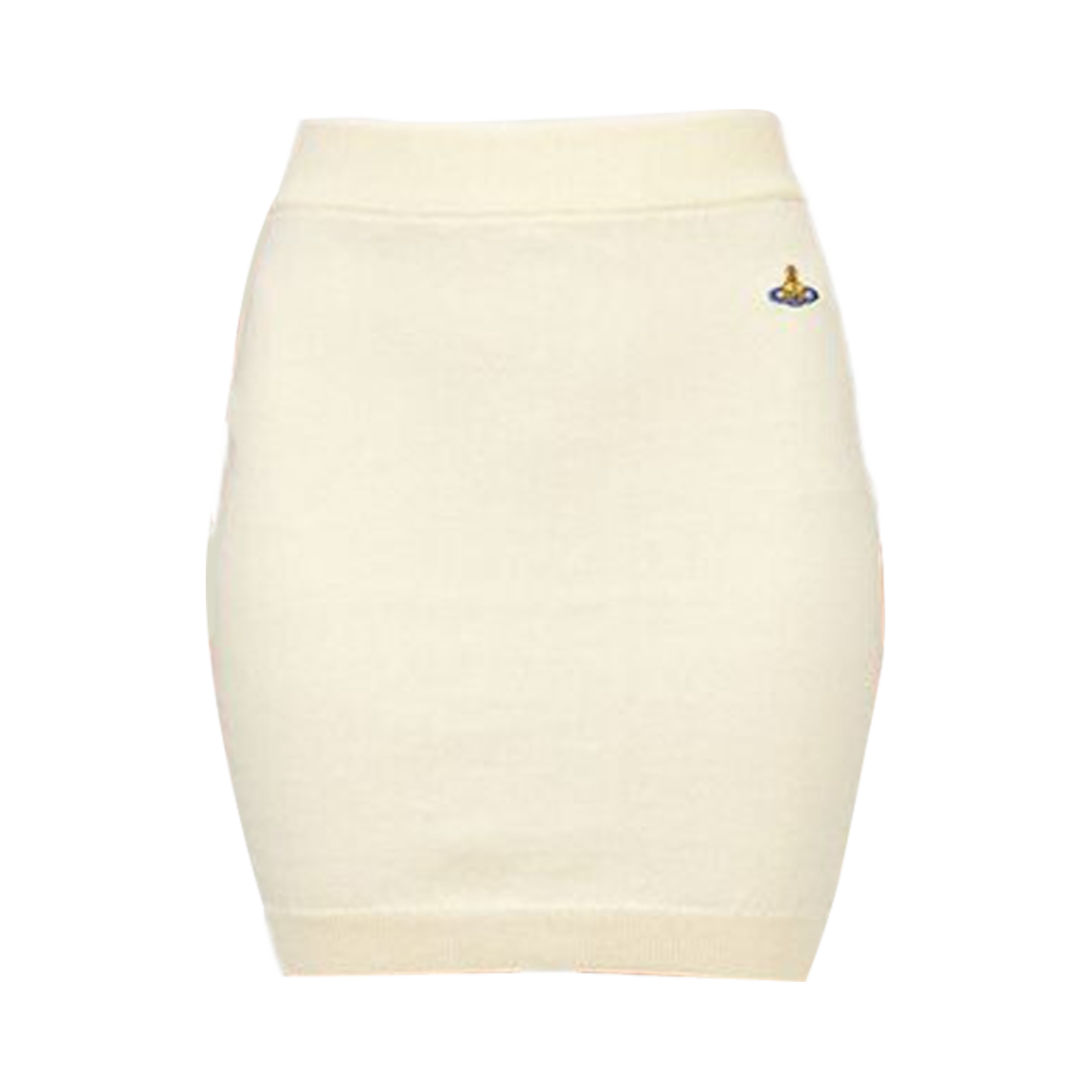 1802000Q-Y001V-A408 (W) Vivienne Westwood Bea Mini Skirt Cream