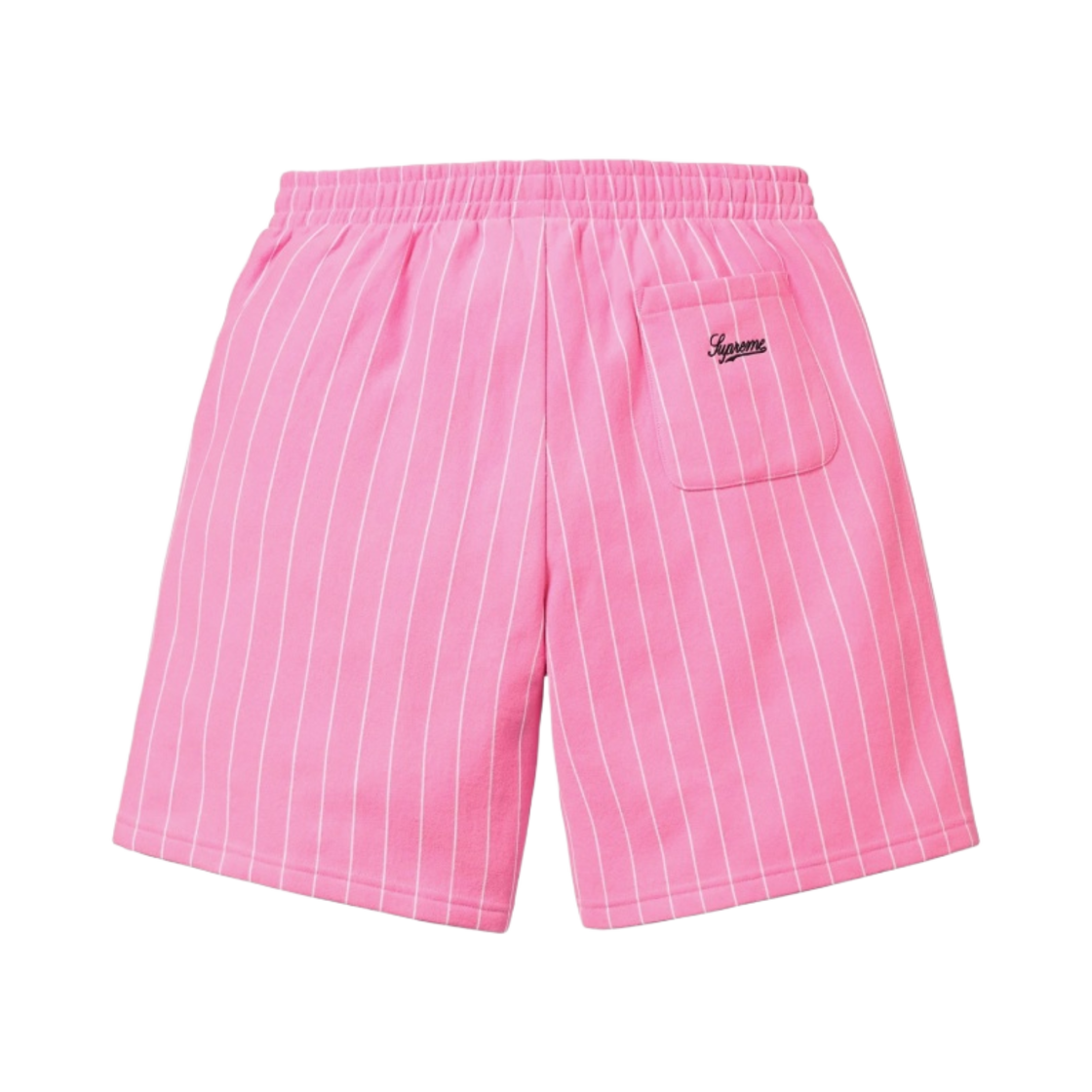 슈프림 핀스트라이프 스웨트쇼츠 핑크 - 24SS(Supreme Pinstripe Sweatshort Pink - 24SS) - 2