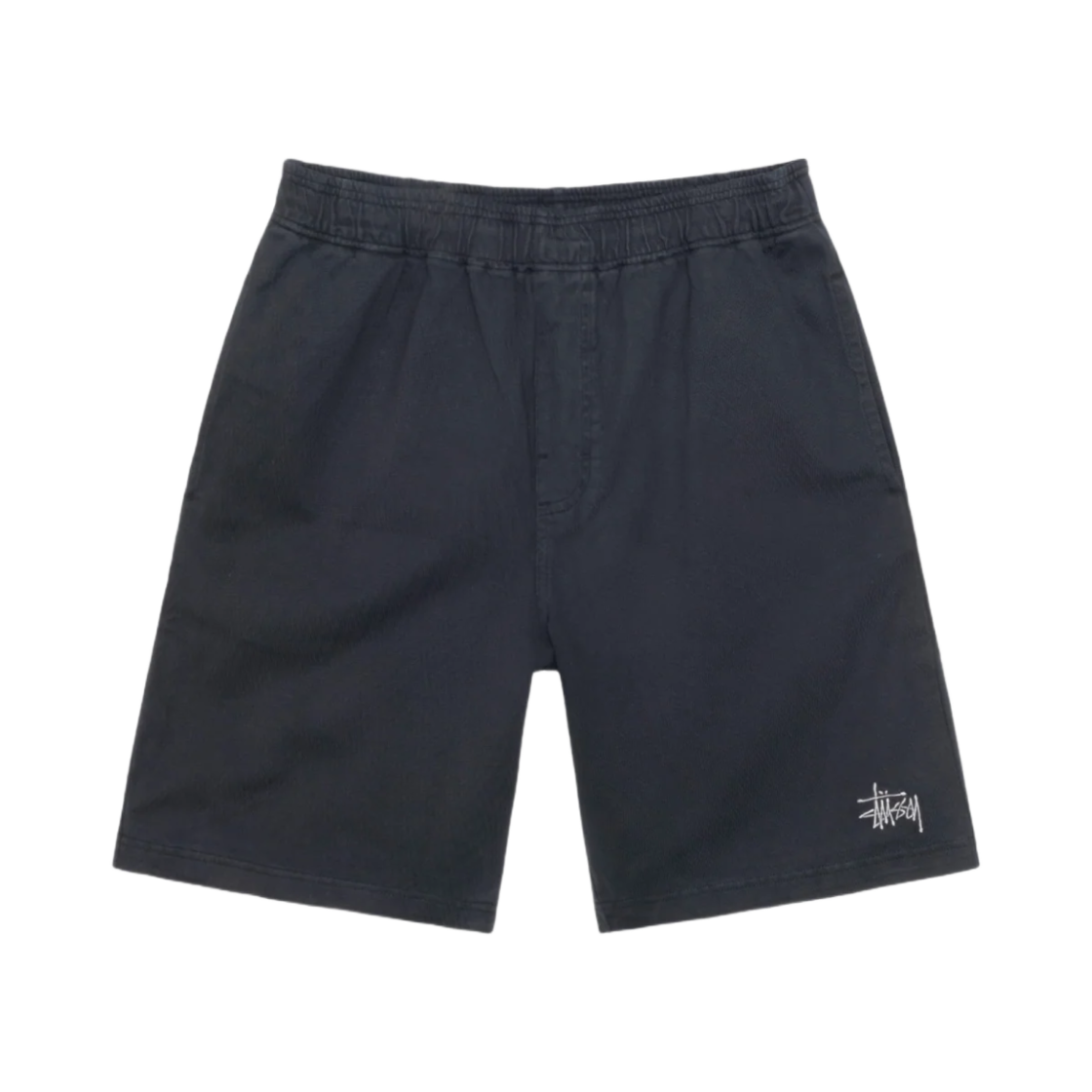 스투시 헤비 저지 쇼츠 블랙(Stussy Heavy Jersey Shorts Black)