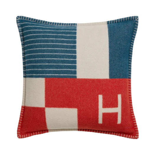 Hermes Avalon Piano Cushion Indigo